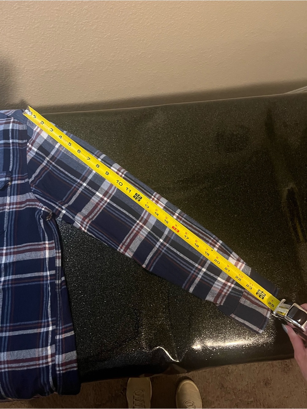 George Mens Flannel Large - Picture 8 of 10